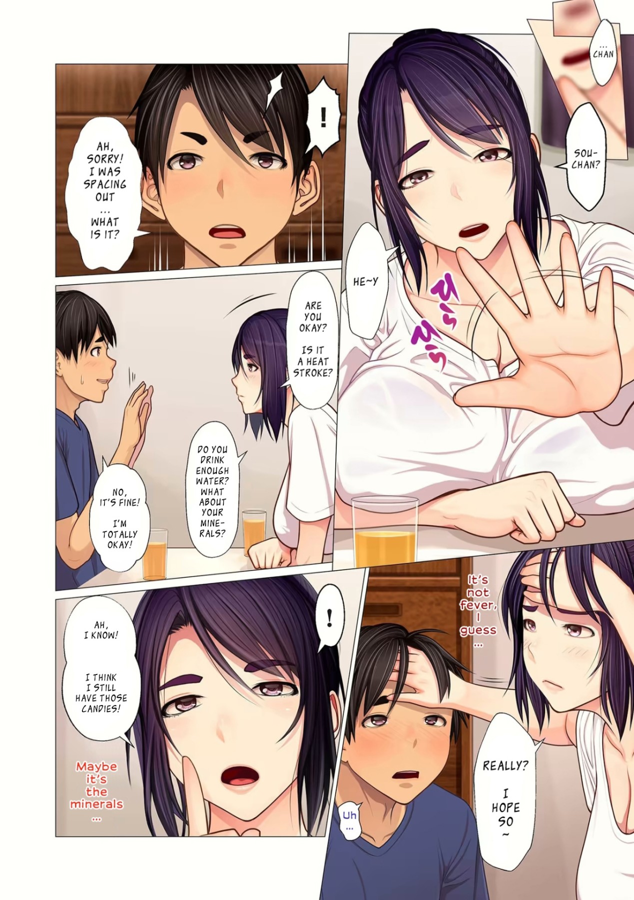 Hentai Manga Comic-Auntie's Armpits, Sweat, etc...-Read-4